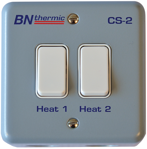 CS-2 control switch for 2-lamp halogen heaters