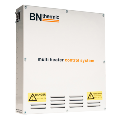Control box used to switch 1.2kW ESP longwave radiant cassettes